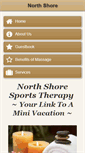 Mobile Screenshot of northshoresportstherapy.com